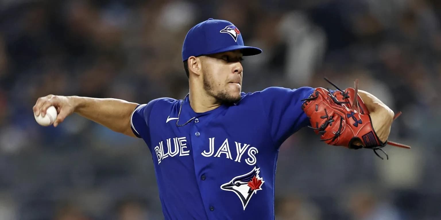 Jose Berrios on the mound for the Blue Jays #JoseBerrios #BlueJays #AllStar