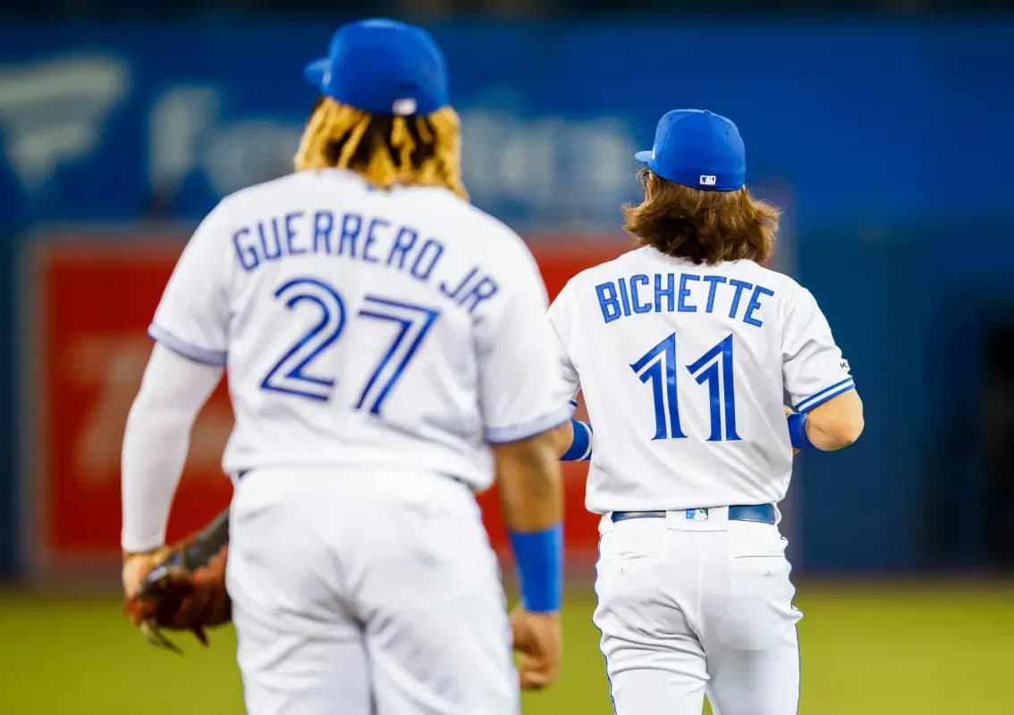 Bichette and Guerrero continue to struggle #mlb #bluejays