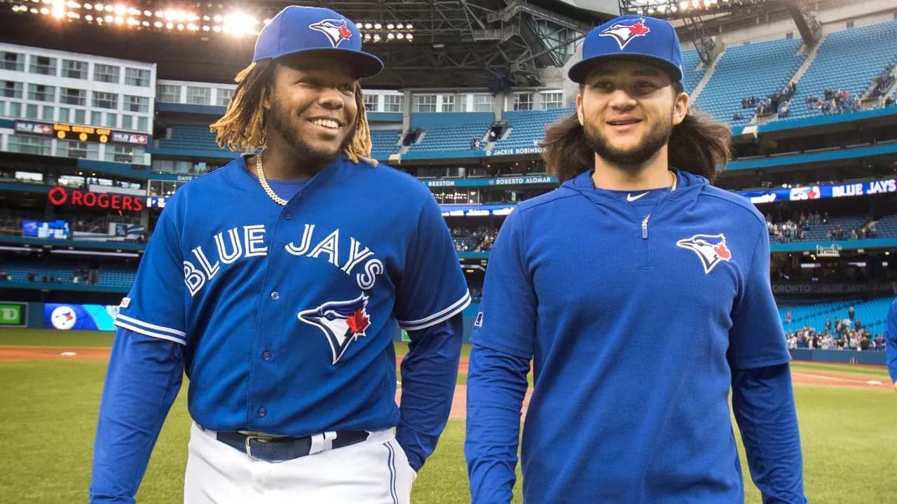 Guerrero and Bichette #bluejays #mlb