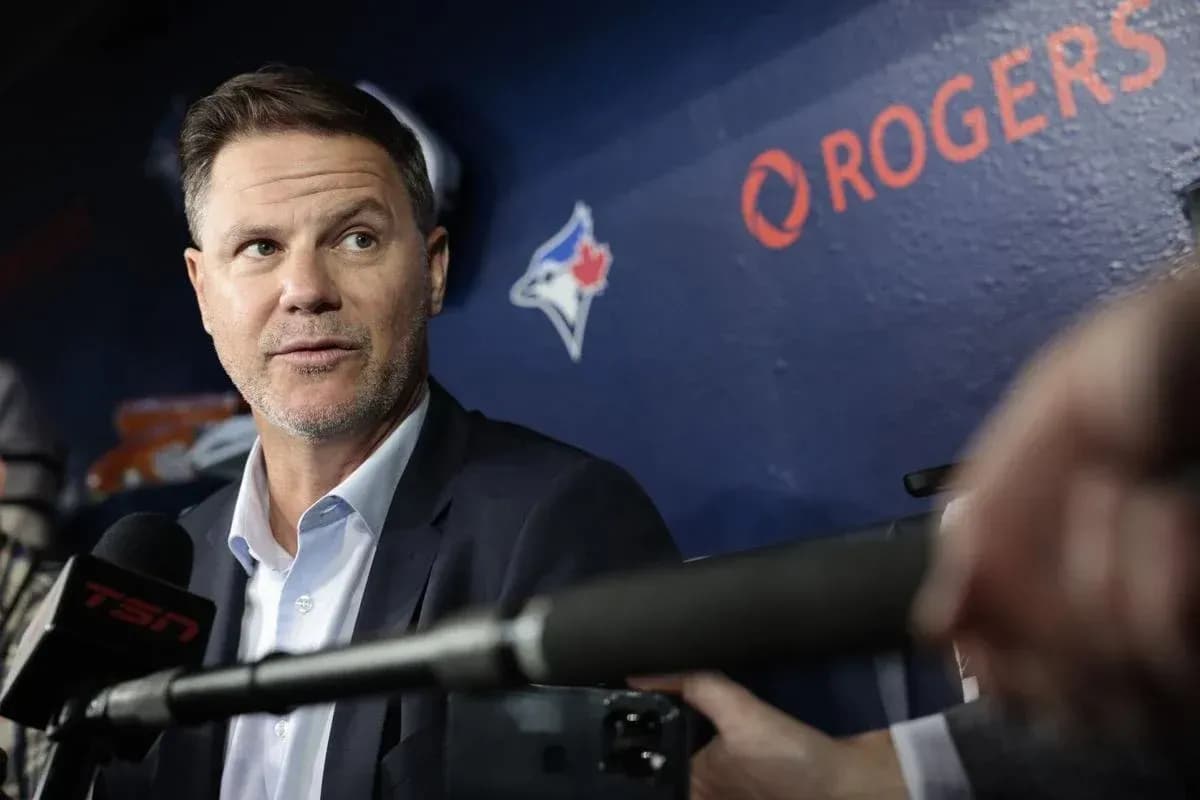 Atkins during an interview #bluejays #mlb