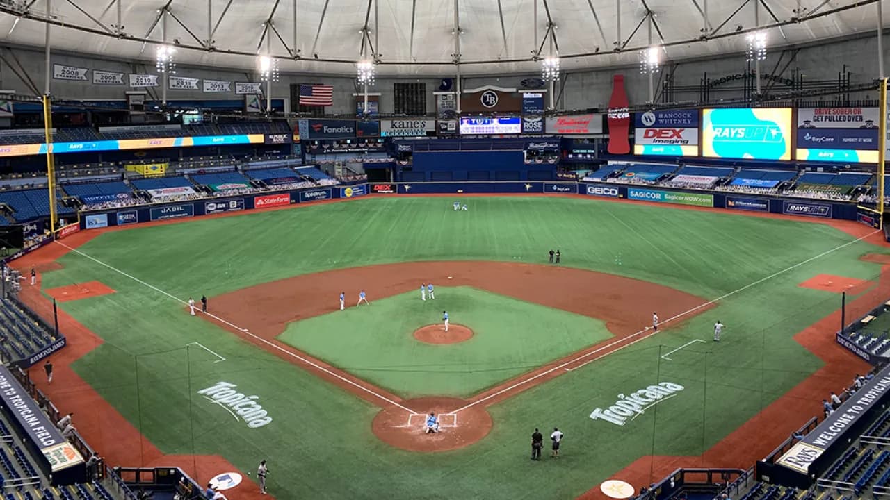 Rays Tropicana field #bluejays #rays #mlb