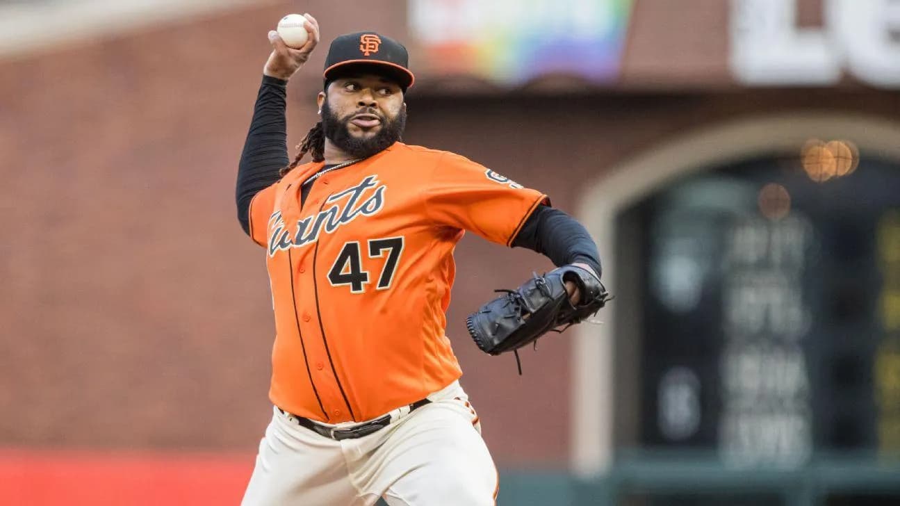 Cueto with the Giants #giants #mlb