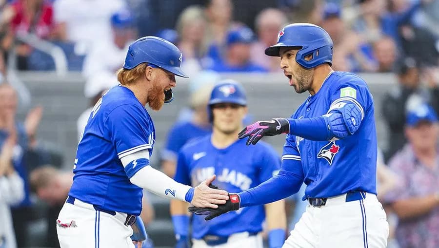 Justin Turner and George Springer