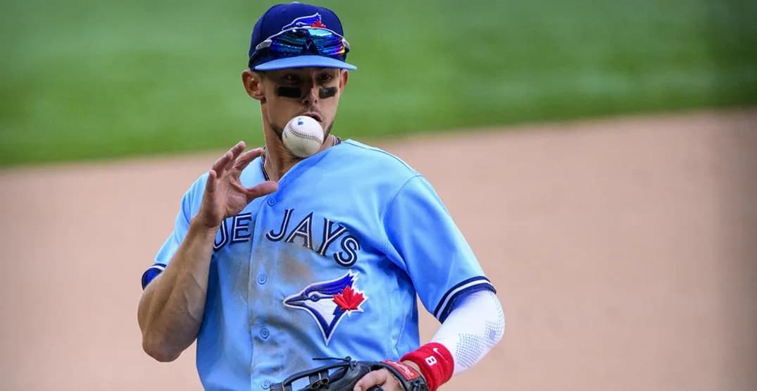Biggio fielding for the Blue Jays #mlb #bluejays