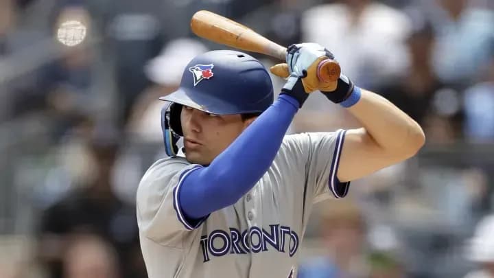 Loperfido at the plate with the Blue Jays #bluejays #mlb