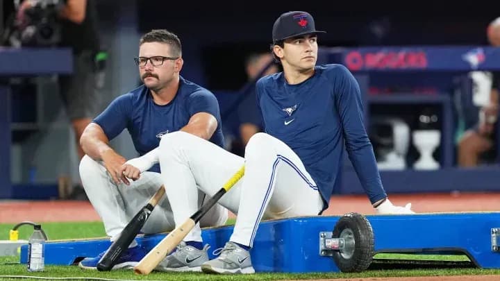 Joey Loperfido and Davis Schneider #bluejays #mlb