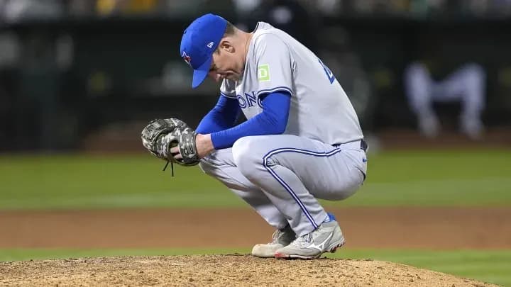 Bassitt upset on the mound #bluejays #mlb