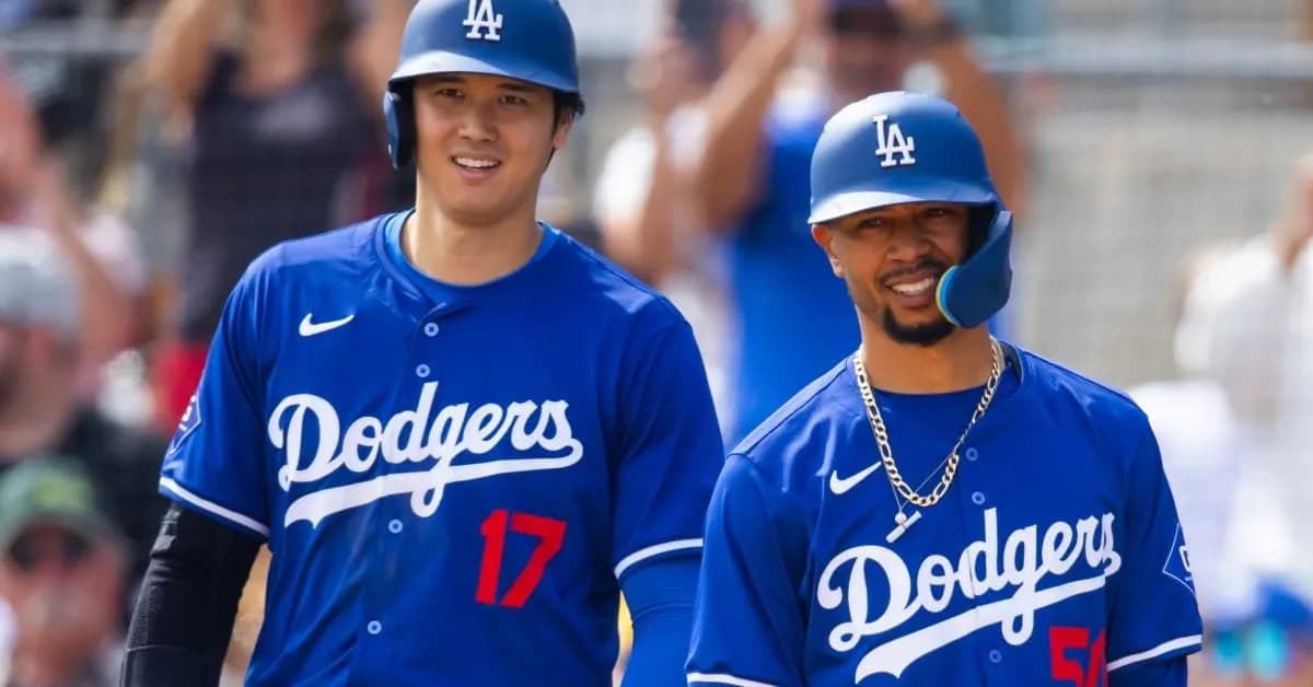 Shohei Ohtani and Mookie Betts