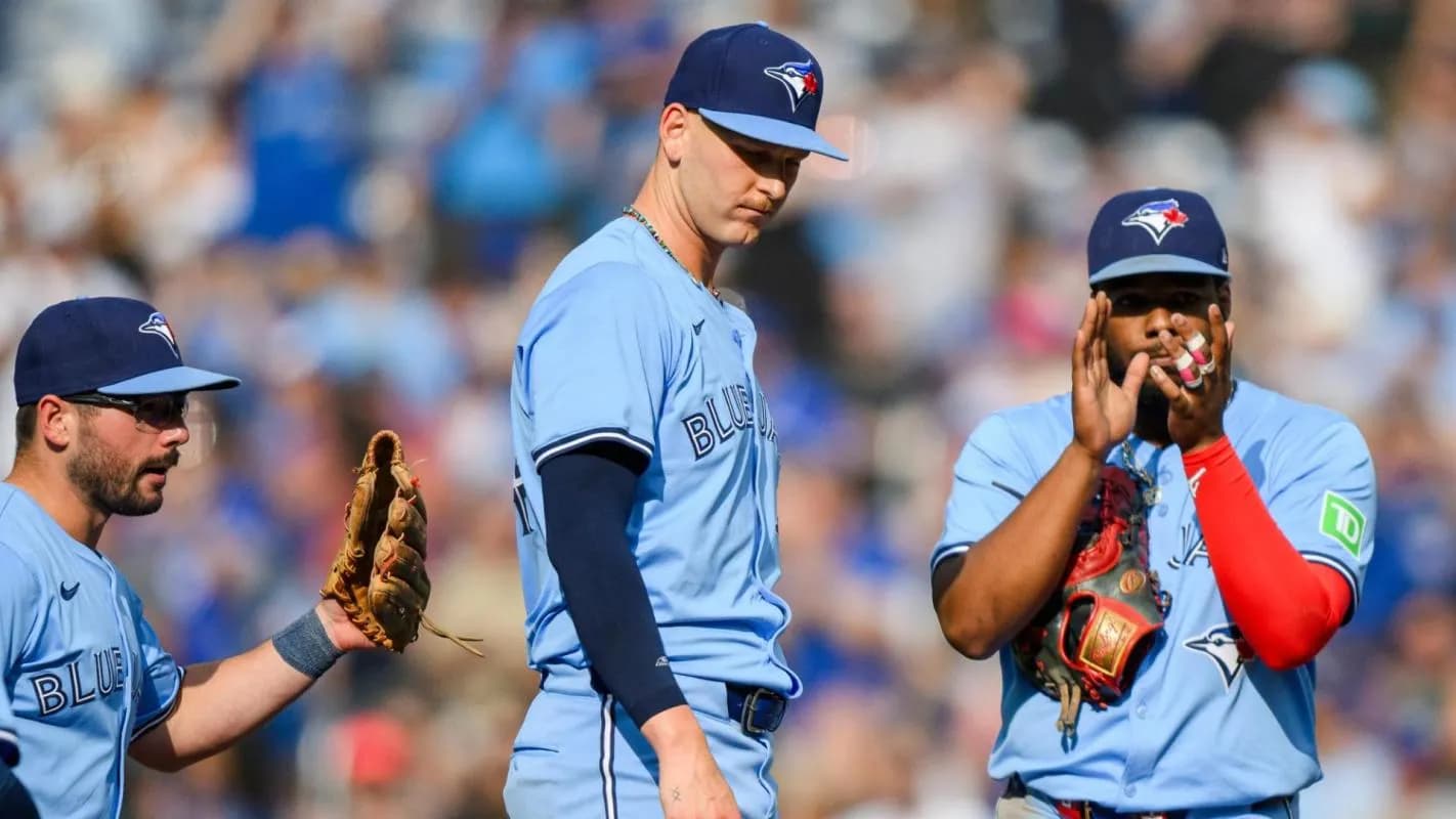Francis almost gets no hitter #bluejays #Mlb