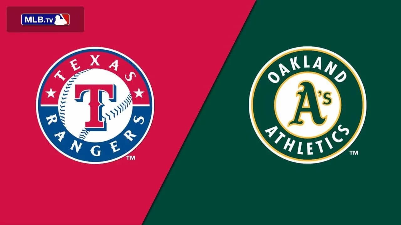 Texas Rangers Vs Oakland A's