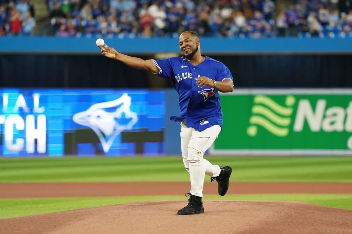 Encarnacion speaks on Vladimir Guerrero #bluejays #mlb
