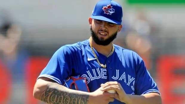 Blue Jays pitcher Alek Manoah announces injury update #bluejays #mlb