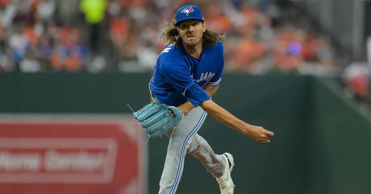 Blue Jays pitcher Kevin Gausman going viral online #bluejays #mlb