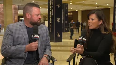 Sportsnet Hazel Mae sits down with Blue Jays manager John Schneider #bluejays #mlb