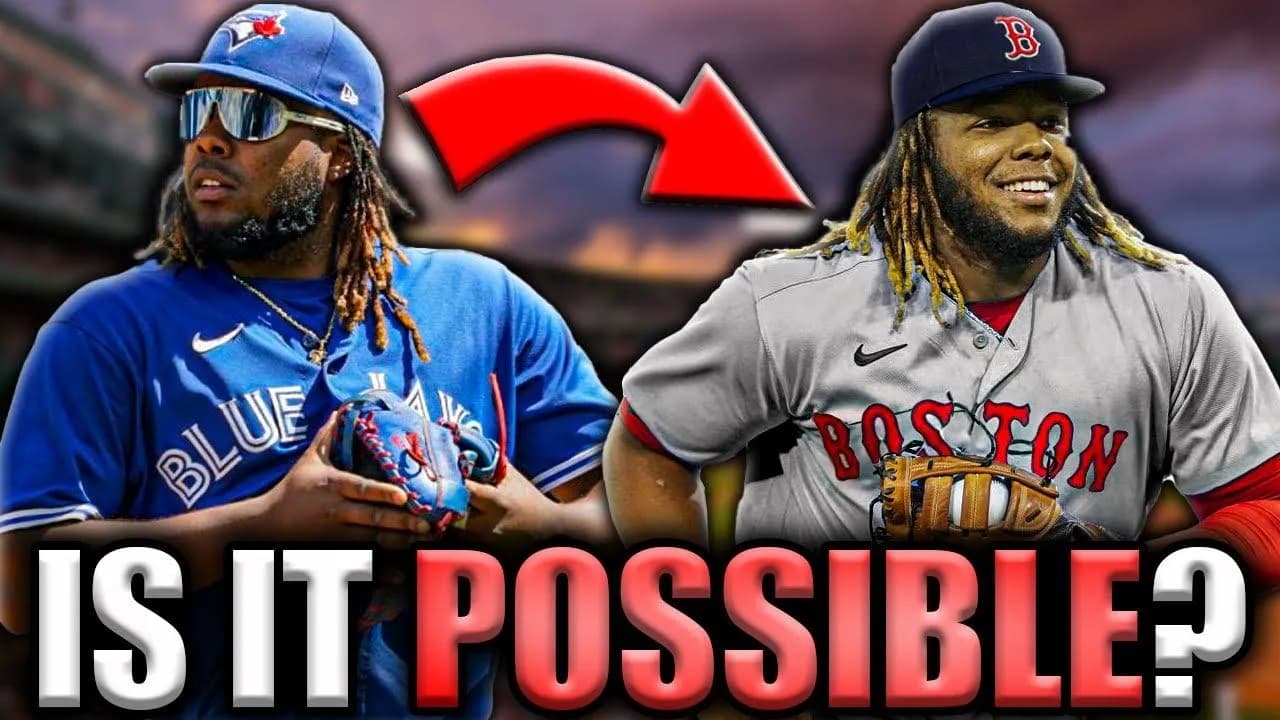 Blue Jays and Red Sox could look at 5 player trade for Vladimir Guerrero jr #bluejays #mlb