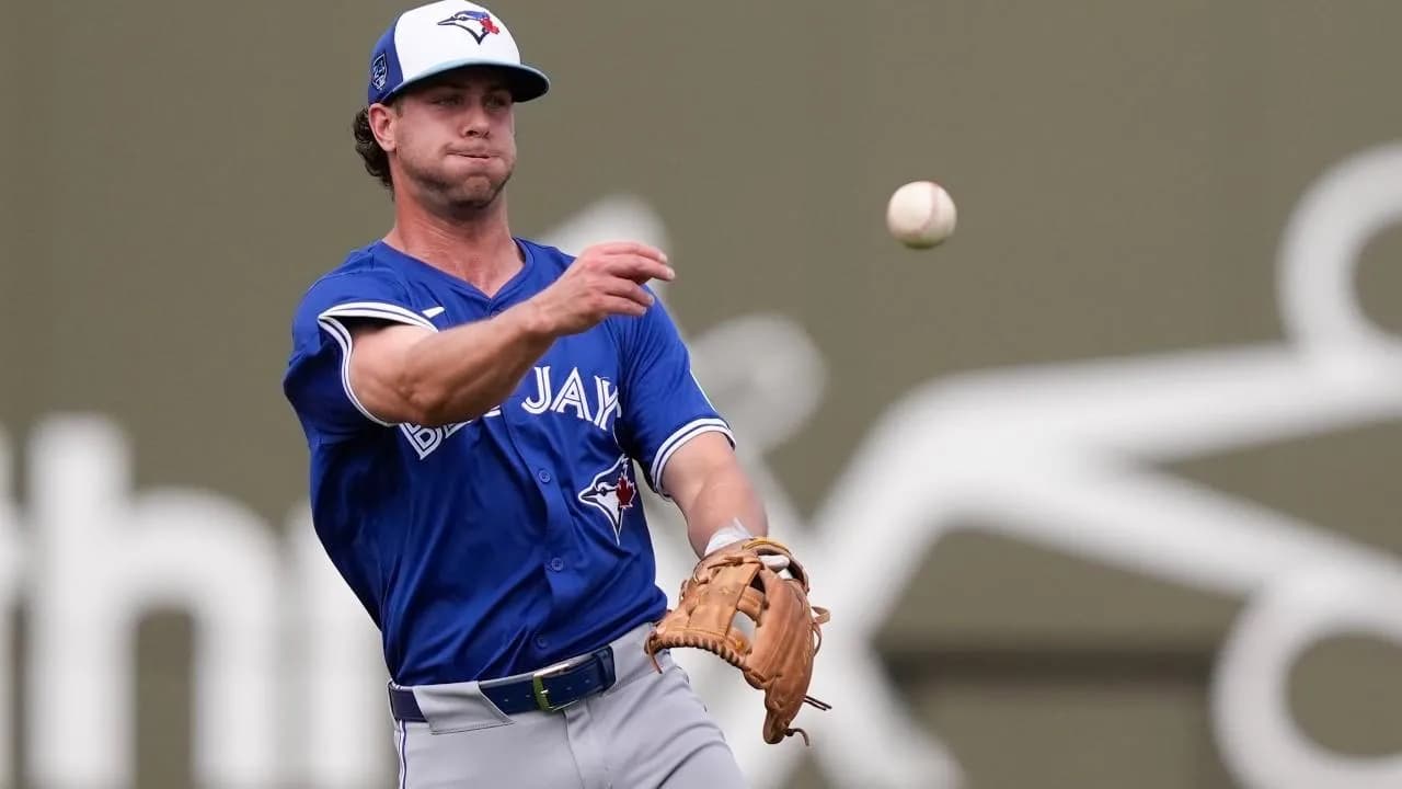 Blue Jays third baseman Ernie Clement talks about his future with the team #bluejays #mlb