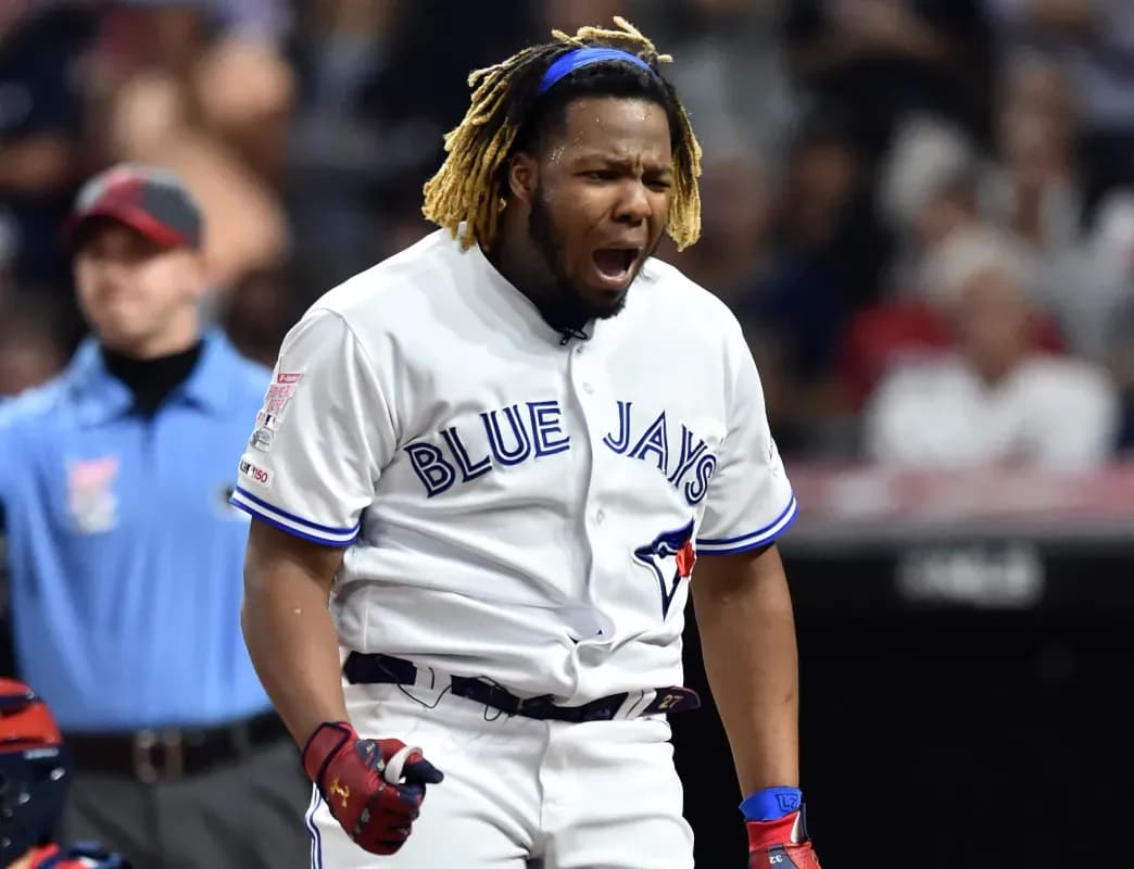 Toronto Blue Jays first baseman Vladimir Guerrero Jr #mlb #bluejays