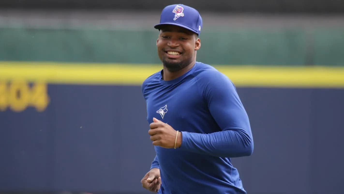 Blue Jays prospect Orelvis Martinez forcing the team to make a tough decision #bluejays #mlb