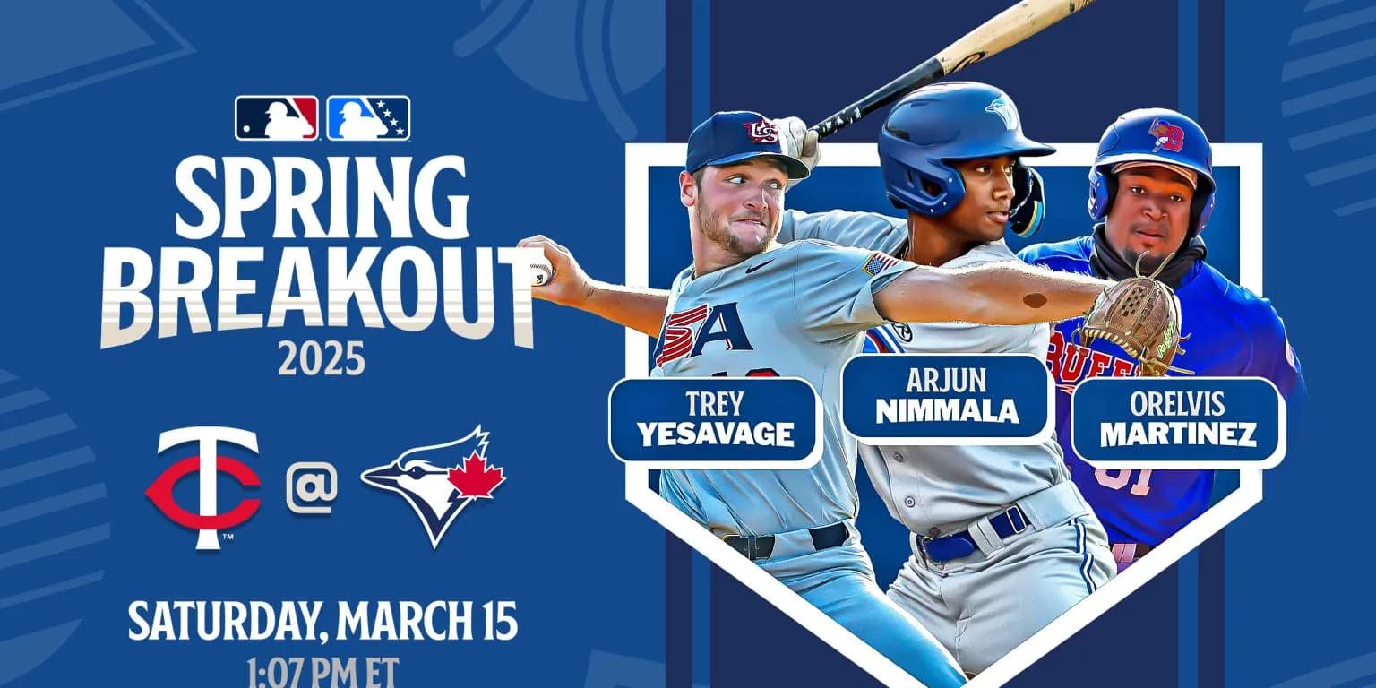 Toronto Blue Jays announce Spring Breakout lineup #mlb #bluejays