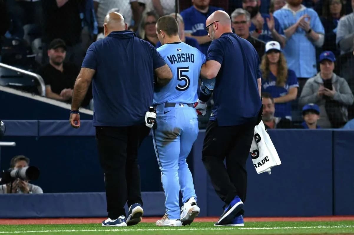 Blue Jays announce injury update on Daulton Varsho #bluejays #mlb
