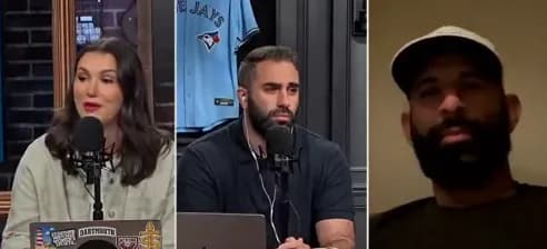 Blue Jays legend Jose Bautista speaks on Addison Barger during interview #bluejays #mlb