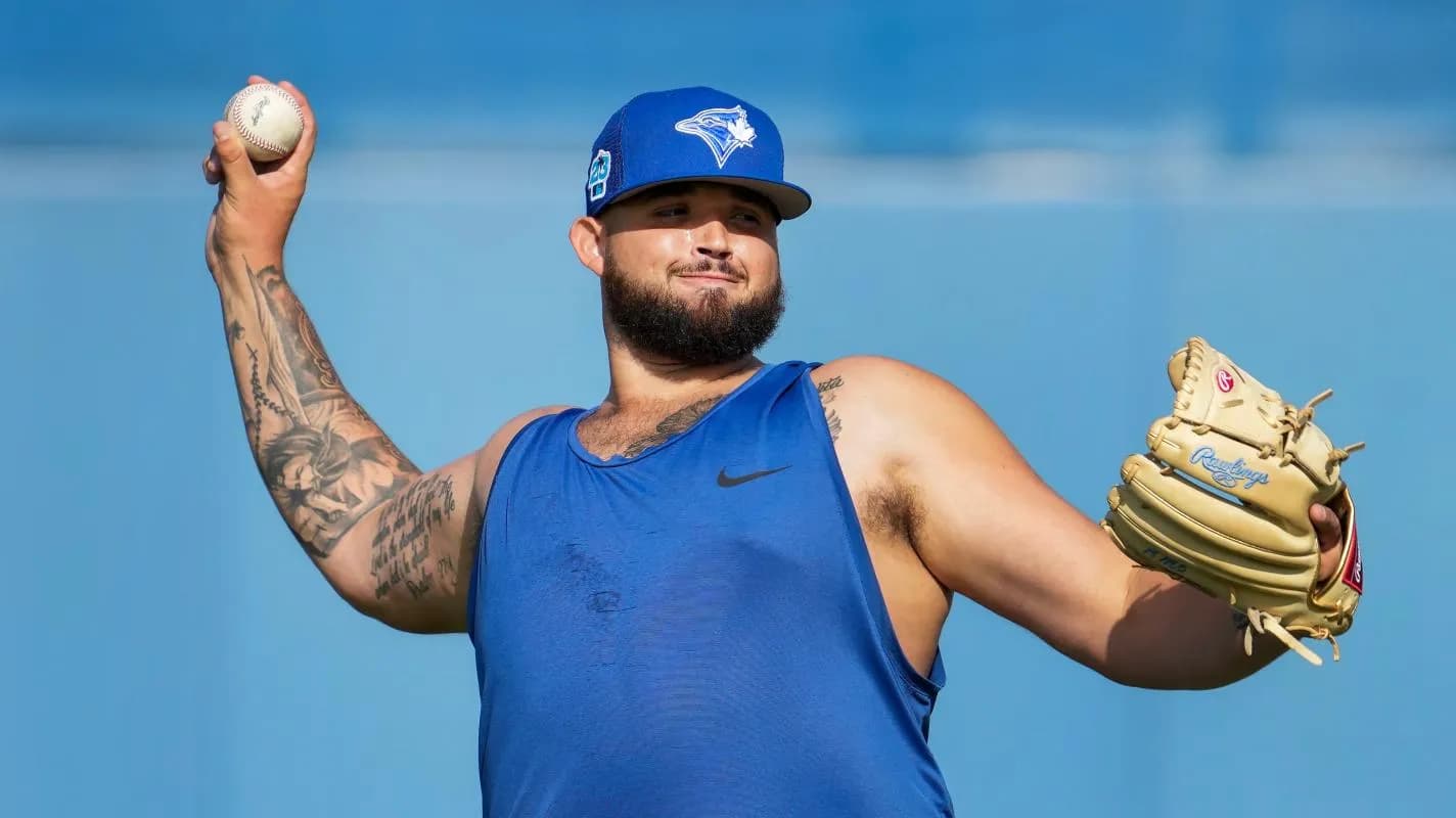 Blue Jays announce Alek Manoah will be making his first start for the New Hampshire Fisher Cats today #bluejays #mlb