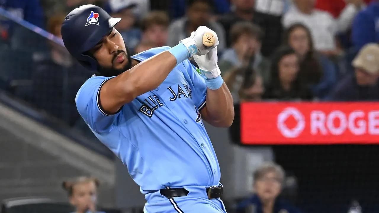 Blue Jays Anthony Santander speaks on shoulder injury #bluejays #mlb