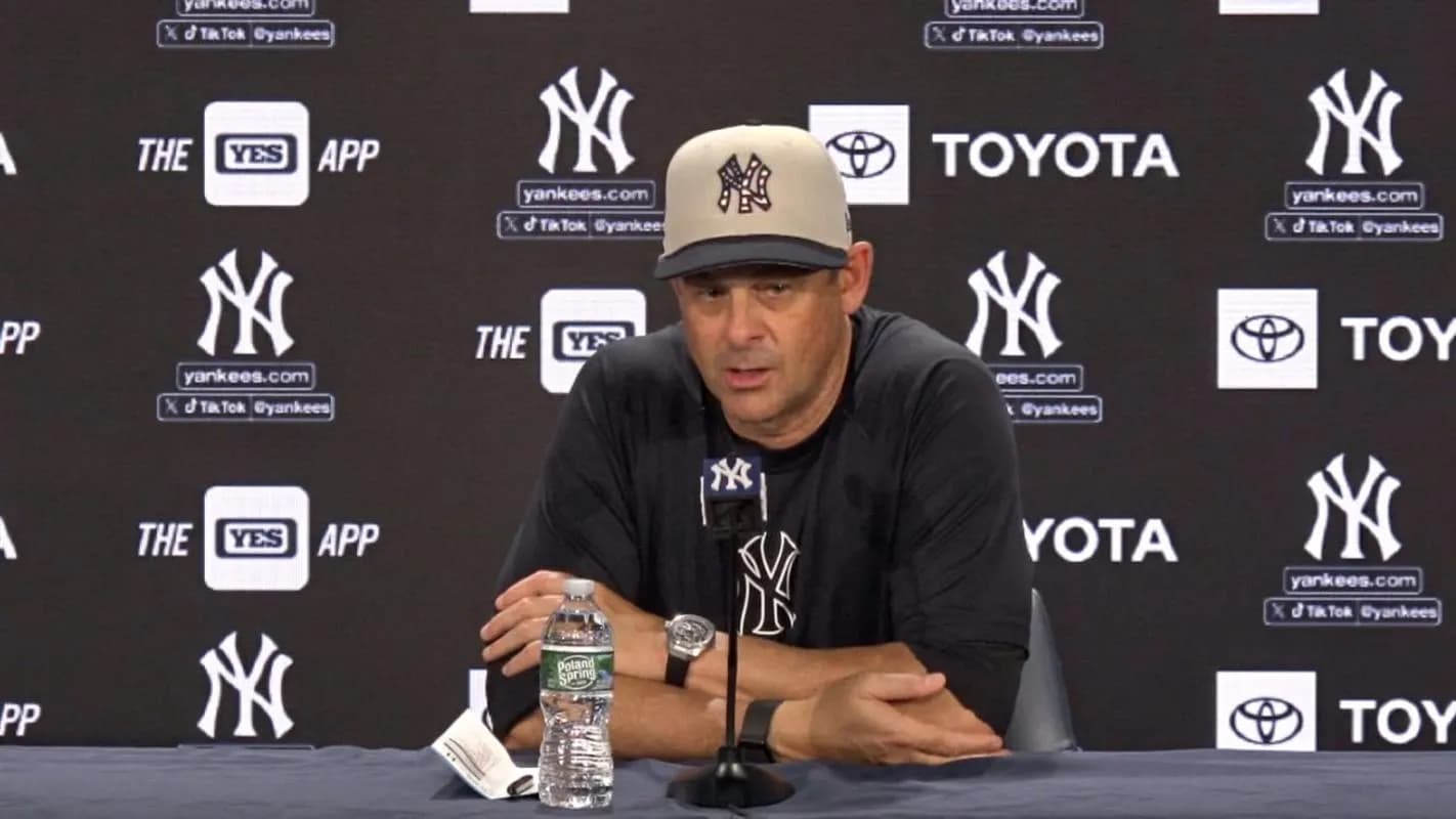 Aaron Boone announced Yankees starting pitchers for game 1 and 2 #bluejays #mlb