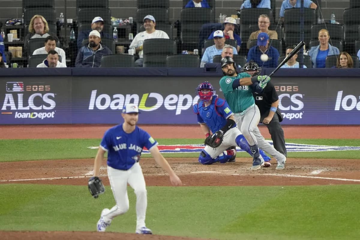 Toronto Blue Jays are down but not out in ALCS#BlueJays #Mariners #ALCS #WorldSeries #Elimination #MLB