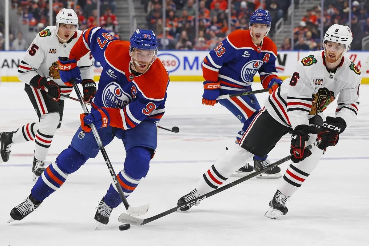 Connor McDavid speaks on watching Blue Jays game 7
