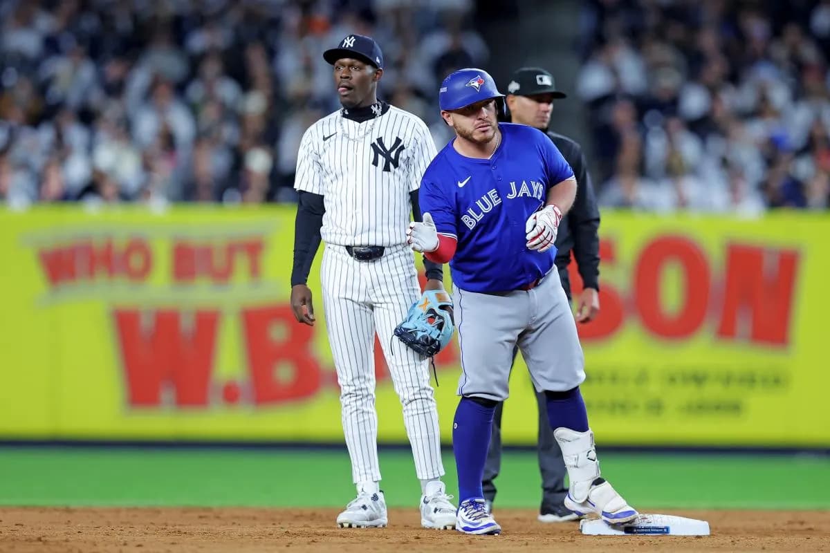 Did the Blue Jays break the tules against the New York Yankees in the ALDS?
