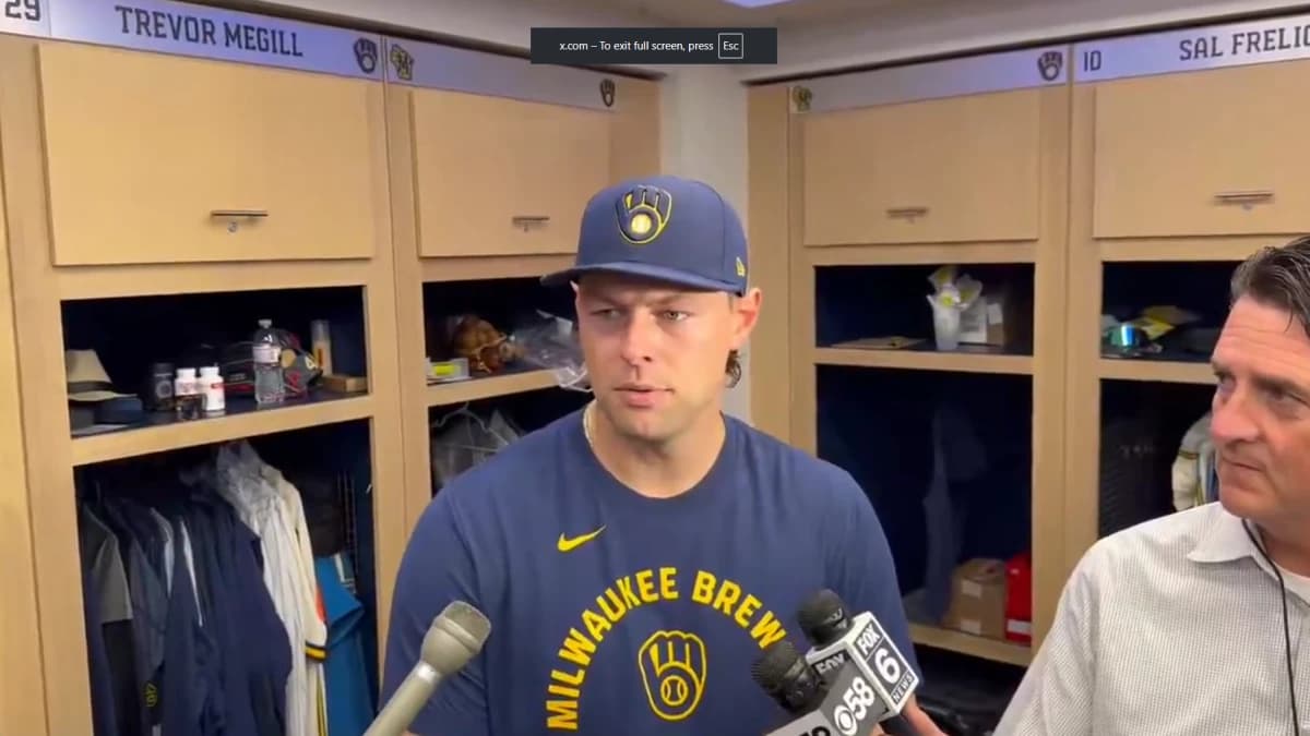 Trevor Megill responds to altercation with the Blue Jays