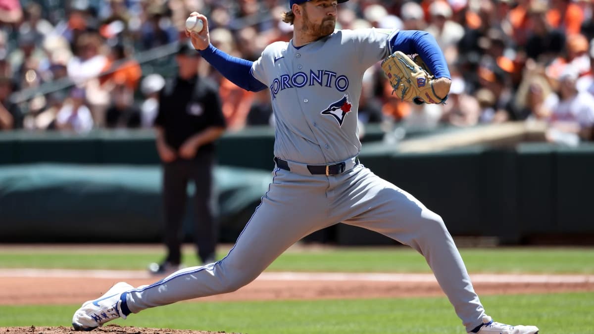 Toronto Blue Jays pitcher Spencer Miles (62) throws during the first inning against the Baltimore Orioles at Oriole Park at Camden Yards.