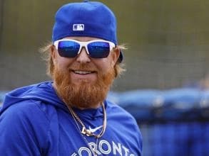Justin Turner for the Blue Jays #bluejays #mlb