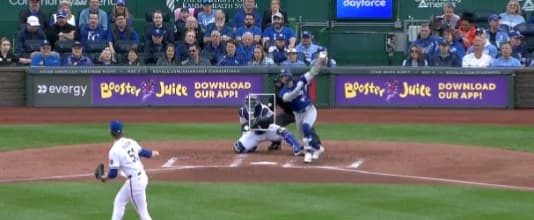 Bichette hits a triple #bluejays #mlb