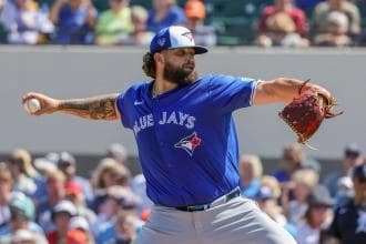 Manoah pitching for the Blue Jays #bluejays #mlb