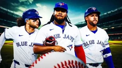 Bo Bichette, Vlad Guerrero Jr. and George Springer for the Blue Jays.