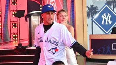 Brandon Barriera getting drafted by the Blue Jays