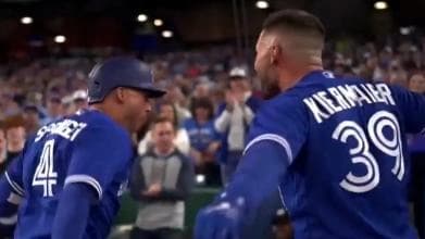 George Springer and Kevin Kiermaier