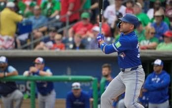 Joey Votto in Spring Training
