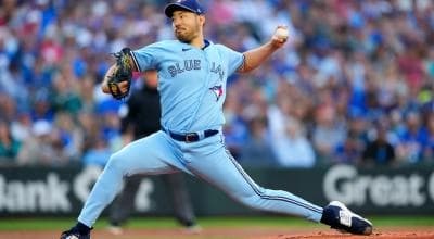 Yusei Kikuchu on the mound