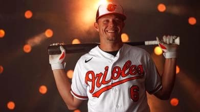 Baltimore Orioles 3B Ryan Mountcastle.