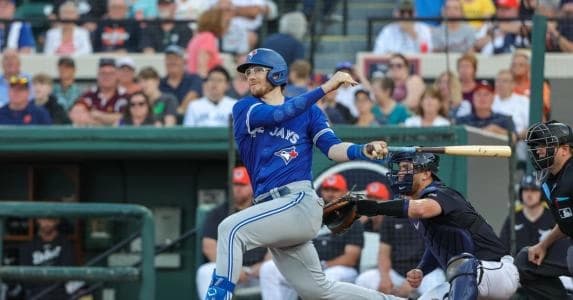 Jansen at the plate for the Blue Jays #bluejays #mlb