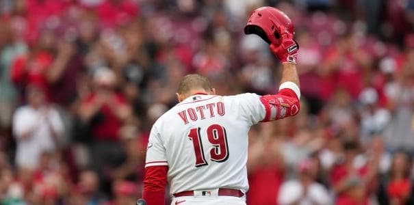 Votto with the Reds #reds #bluejays #mlb