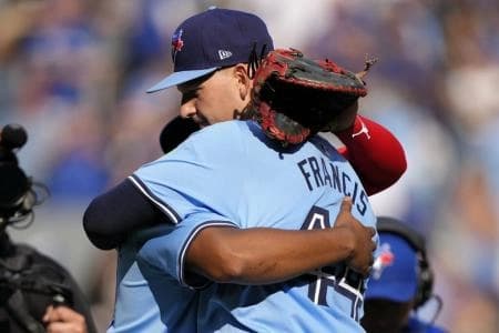 Francis is MLB ERA leader for August #mlb #bluejays