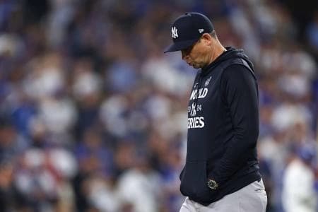The New York Yankees blow 5-0 lead in game of the World Series and lose #yankees #mlb