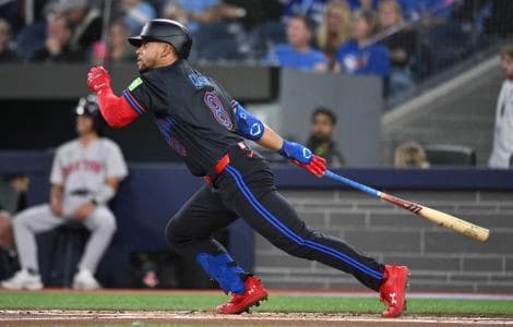 Toornto Blue Jays prospect Jonatan Clase #mlb #bluejays