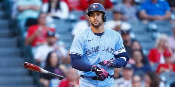 Blue Jays George Springer has cooled off since hot start this season #bluejays #mlb