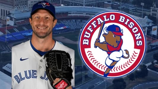 Blue Jays pitcher Max Scherzer set to start for the Bisons tonight #bluejays #mlb