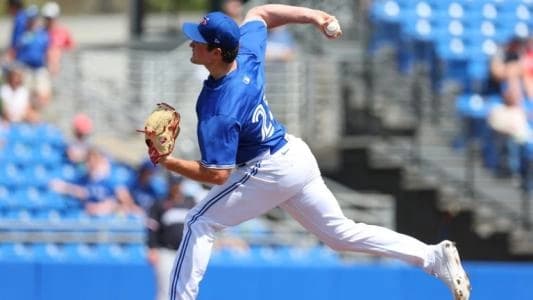 Blue Jays prospect Trey Yesavage has first outing with New Hampshire Fisher Cats #bluejays #mlb